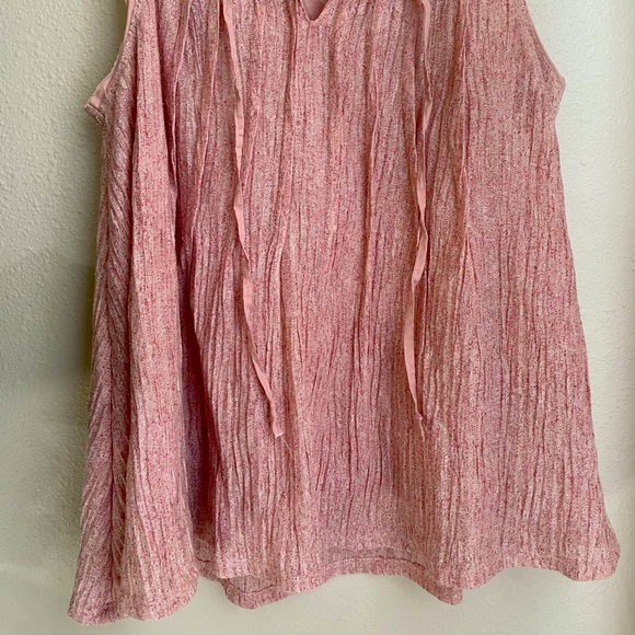 Anthropologie Meadow Rue Pink Tank Size XS - Picture 3 of 5